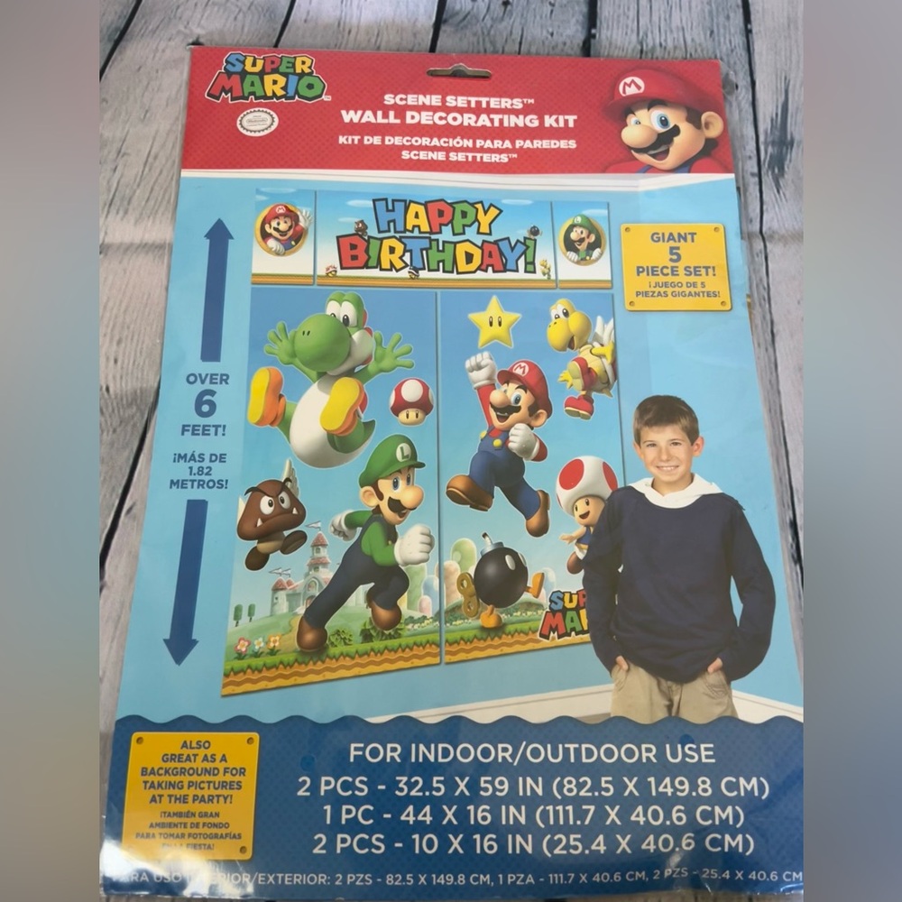 Super Mario Kart HUGE Birthday Party Decorations Pack - Picture 4 of 13